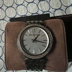 Michael Kors Darci 3 Hand Watch with Glitz Accents